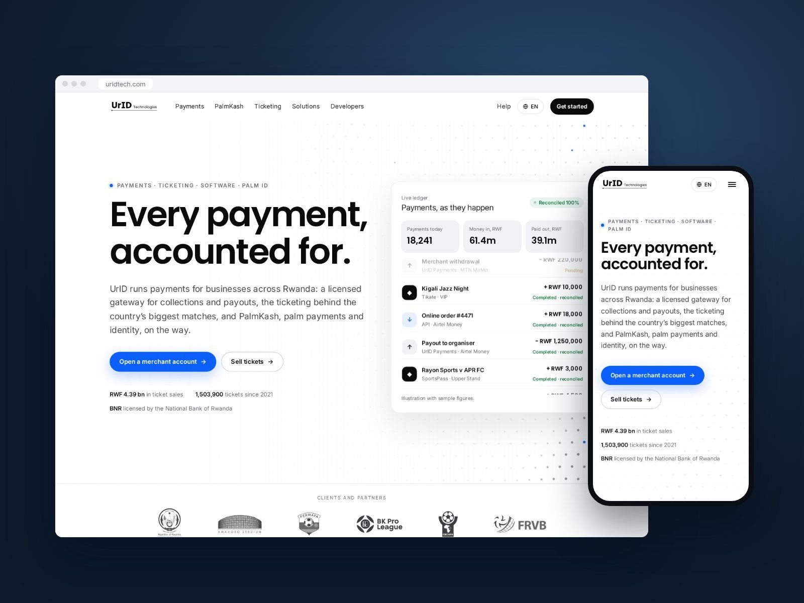 UrID Technologies project